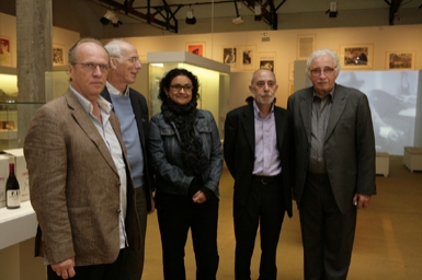 
	Rainer Rappmann, Volker Harlan, Solange Farkas,&nbsp;Antonio d’Avossa and Luigi Bonotto
