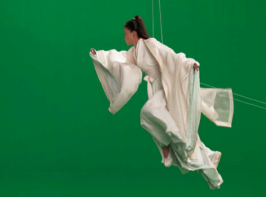 
	Green Screen Goddess (Ten Thousand Waves) 2010. Courtesy of the artist and Victoria Miro Gallery, London
