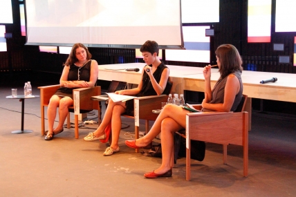(left to right) Daniela Labra, Ana Maria Maia, Ana Pato
