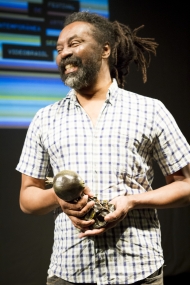 Luiz de Abreu, vencedor do Grande Prêmio da mostra Panoramas do Sul do 18º Festival
