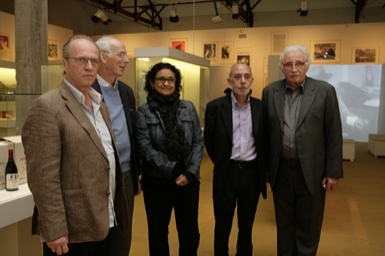 
	Rainer Rappmann, Volker Harlan, Solange Farkas,&nbsp;Antonio d’Avossa and Luigi Bonotto
