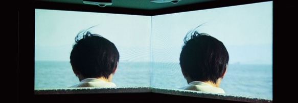 
	Sebastián Diaz Morales, Oracle, 2009. Two-channel video installation
