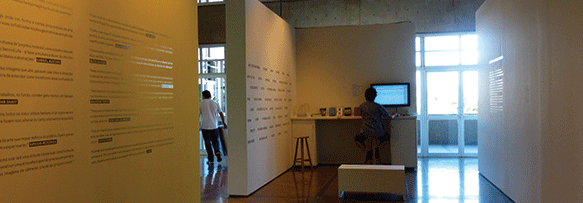 
	Vista da exposição Itinerância Videobrasil em São José do Rio Preto&nbsp;
