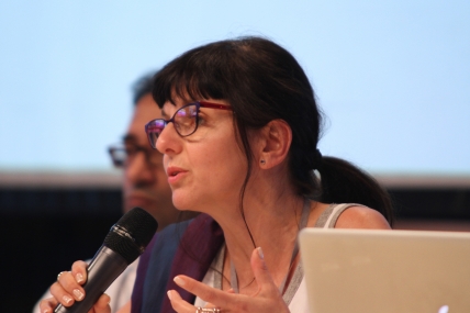 Gabriela Salgado, participante do encontro A “transnacionalidade” como horizonte

