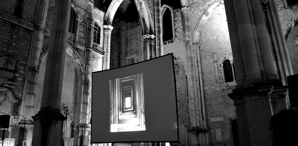 Ruínas do Museu Arqueológico do Carmo, Lisbon, Portugal
