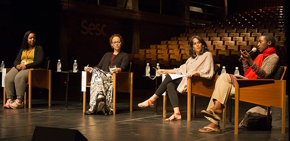 María Elena Ortiz, Holly Bynoe, Annalee Davis, N'Goné Fall
Foto: Tiago Lima
